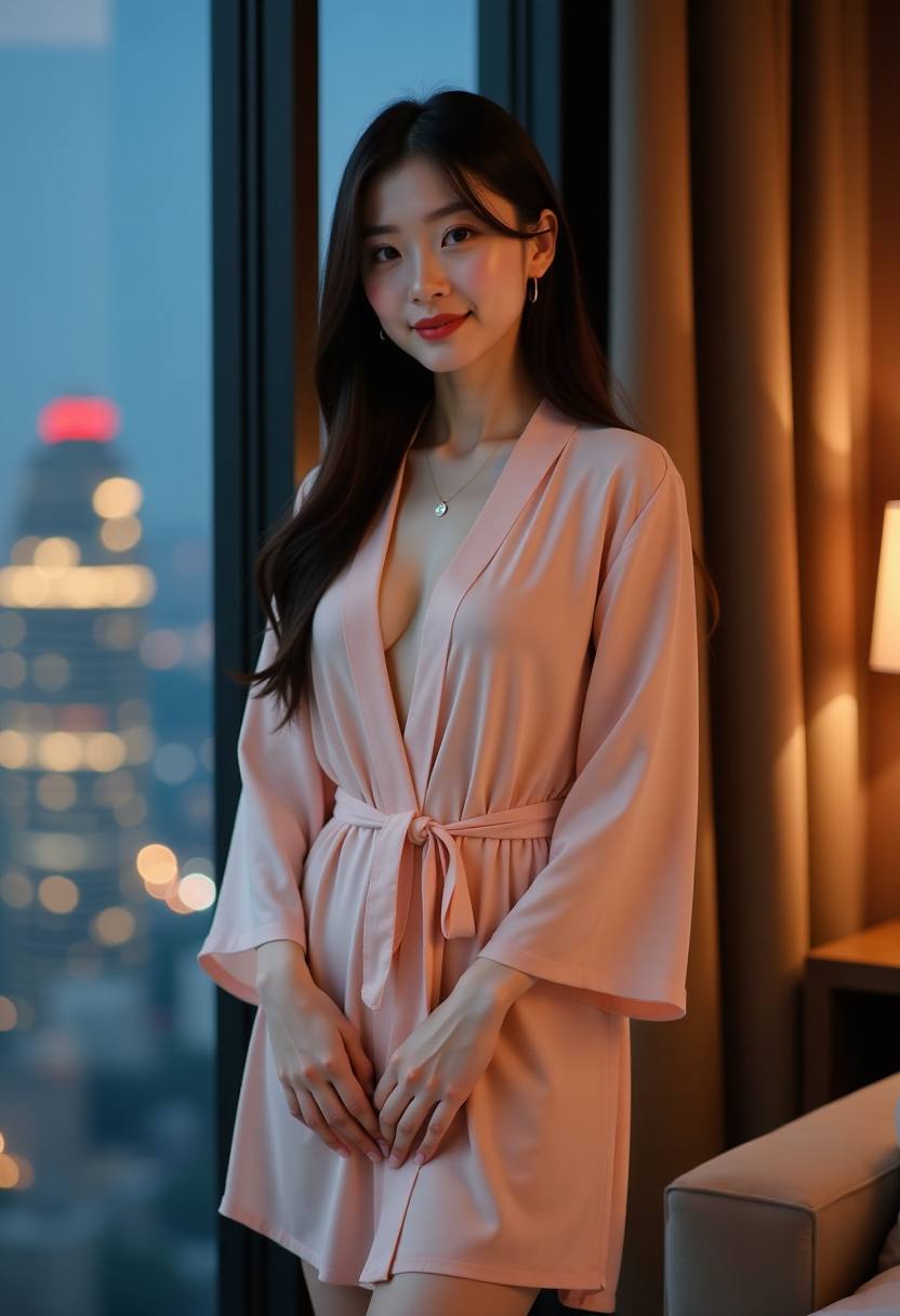 浅色发梢海报